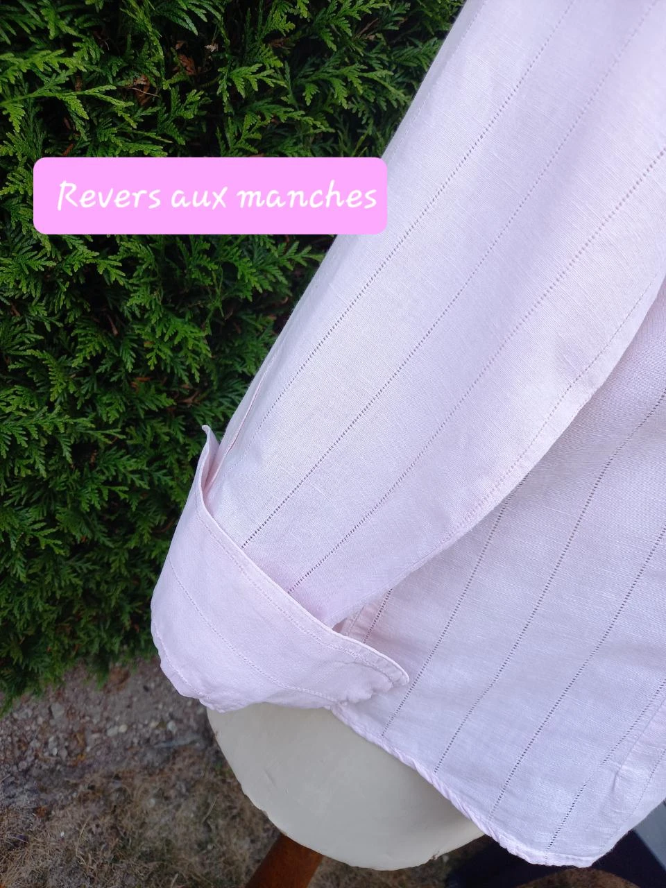 Pink Mât de Misaine shirt size 38 – photo 5